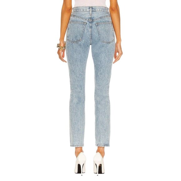 WARDROBE.NYC Denim Jeans in Blue 27 New Womens Ankle Pants - Picture 2 of 15